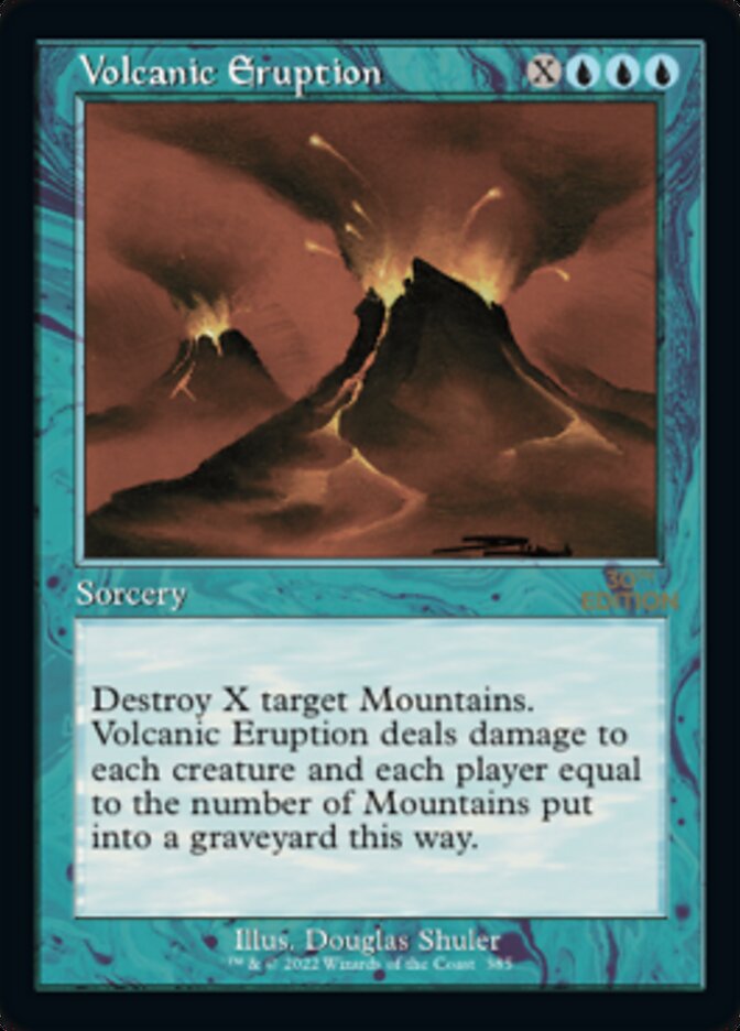 Volcanic Eruption (Retro) [30th Anniversary Edition] | Card Merchant Takapuna