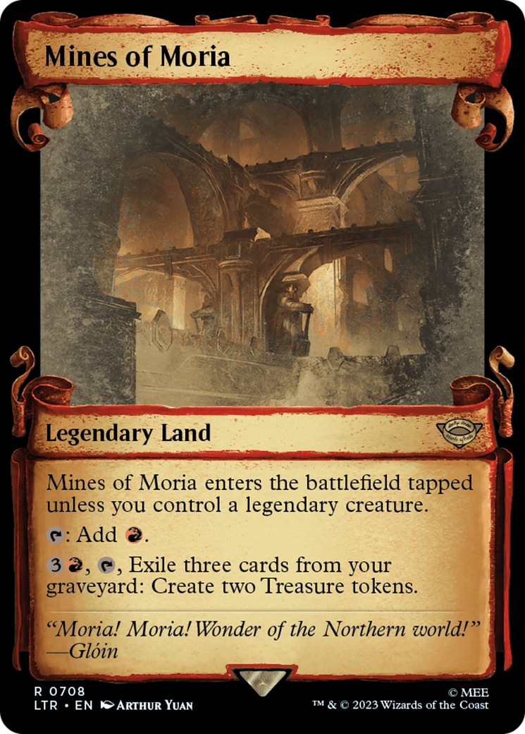 Mines of Moria [The Lord of the Rings: Tales of Middle-Earth Showcase Scrolls] | Card Merchant Takapuna