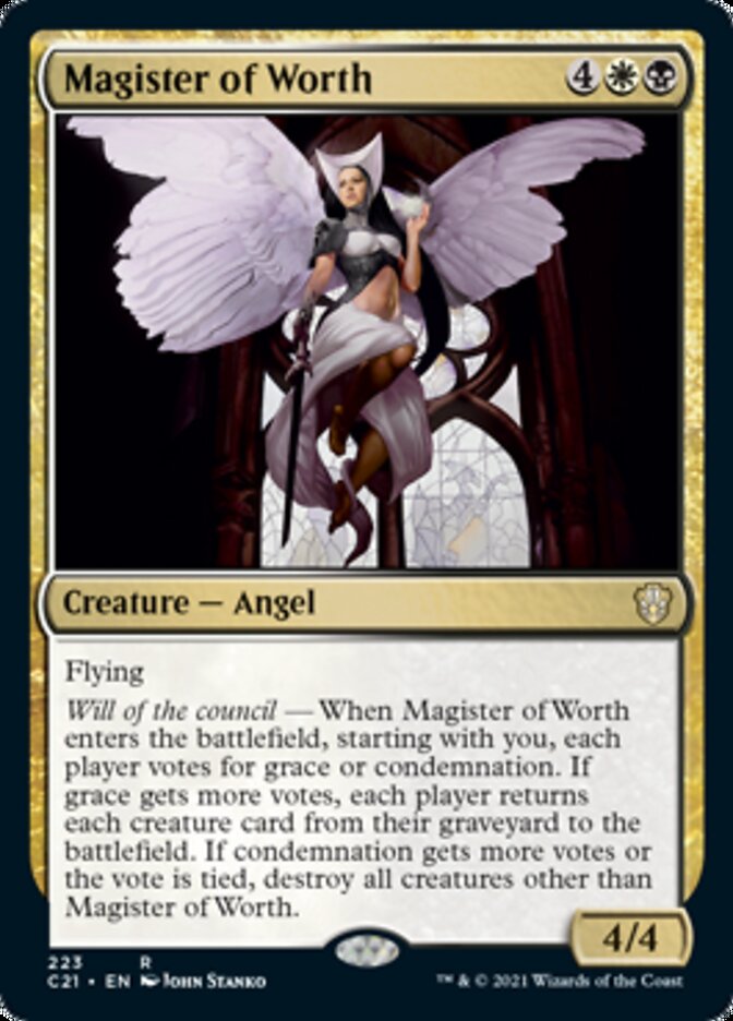 Magister of Worth [Commander 2021] | Card Merchant Takapuna