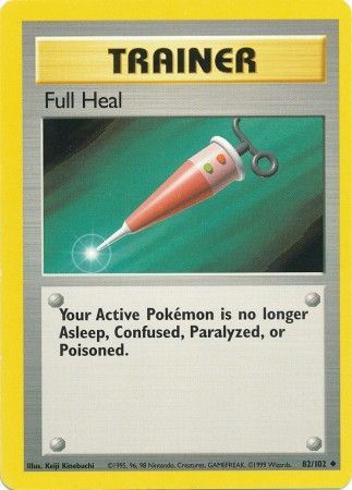 Full Heal (82/102) [Base Set Unlimited] | Card Merchant Takapuna