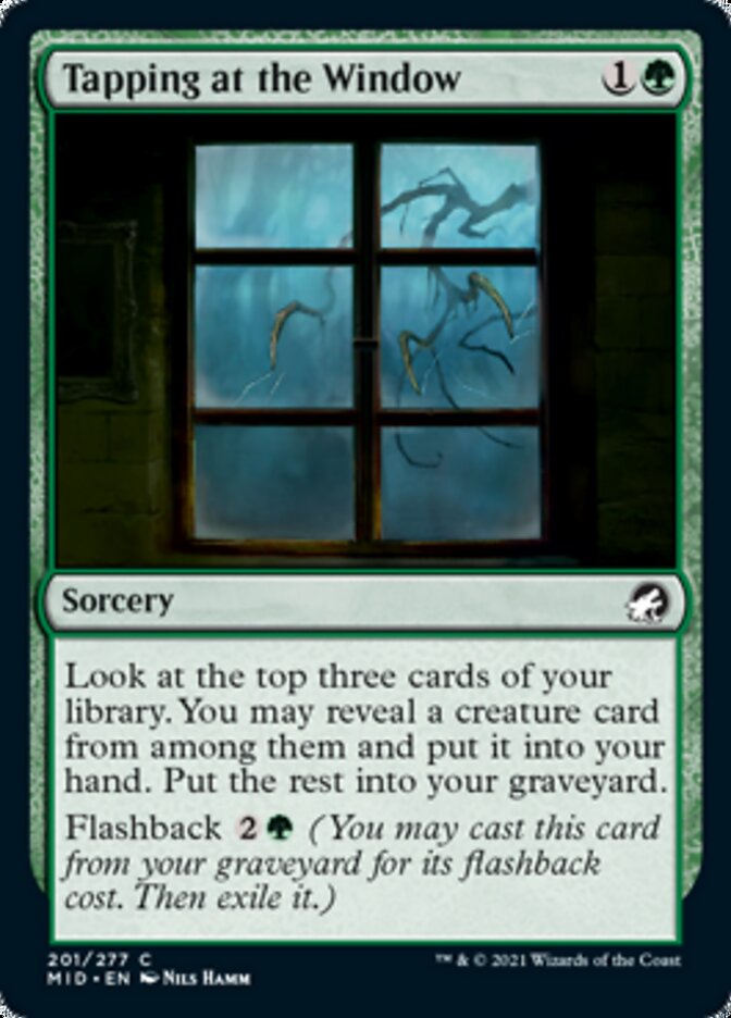 Tapping at the Window [Innistrad: Midnight Hunt] | Card Merchant Takapuna