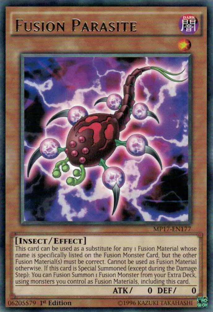 Fusion Parasite [MP17-EN177] Rare | Card Merchant Takapuna