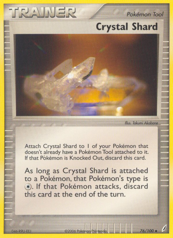 Crystal Shard (76/100) [EX: Crystal Guardians] | Card Merchant Takapuna