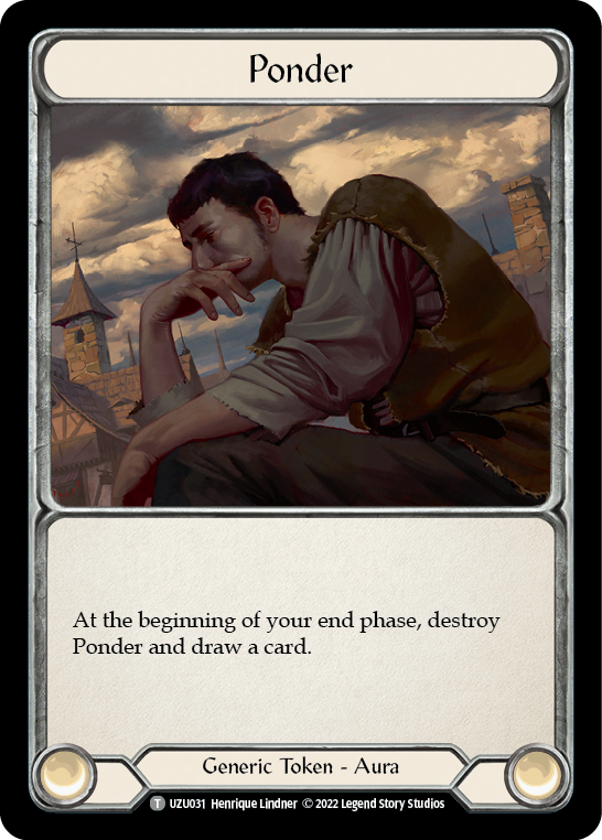 Ponder [UZU031] (Outsiders Uzuri Blitz Deck) | Card Merchant Takapuna
