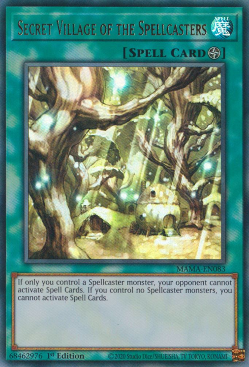 Secret Village of the Spellcasters [MAMA-EN083] Ultra Rare | Card Merchant Takapuna