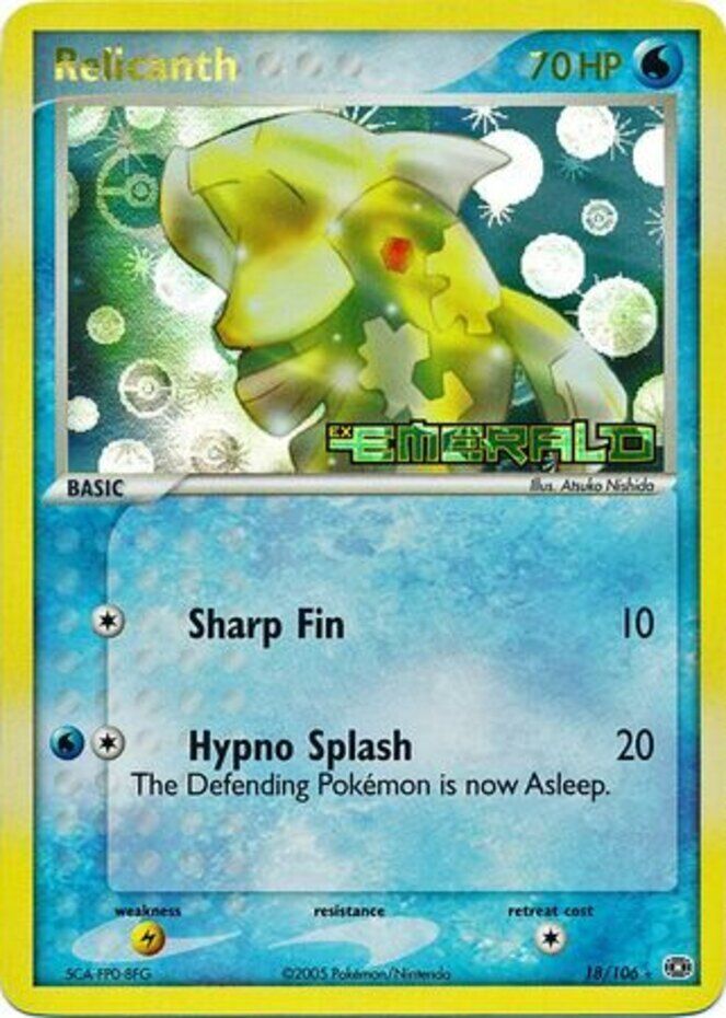 Relicanth (18/106) (Stamped) [EX: Emerald] | Card Merchant Takapuna