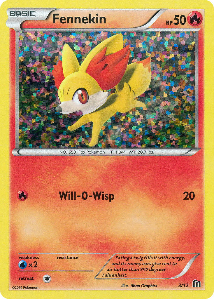 Fennekin (3/12) [McDonald's Promos: 2016 Collection] | Card Merchant Takapuna