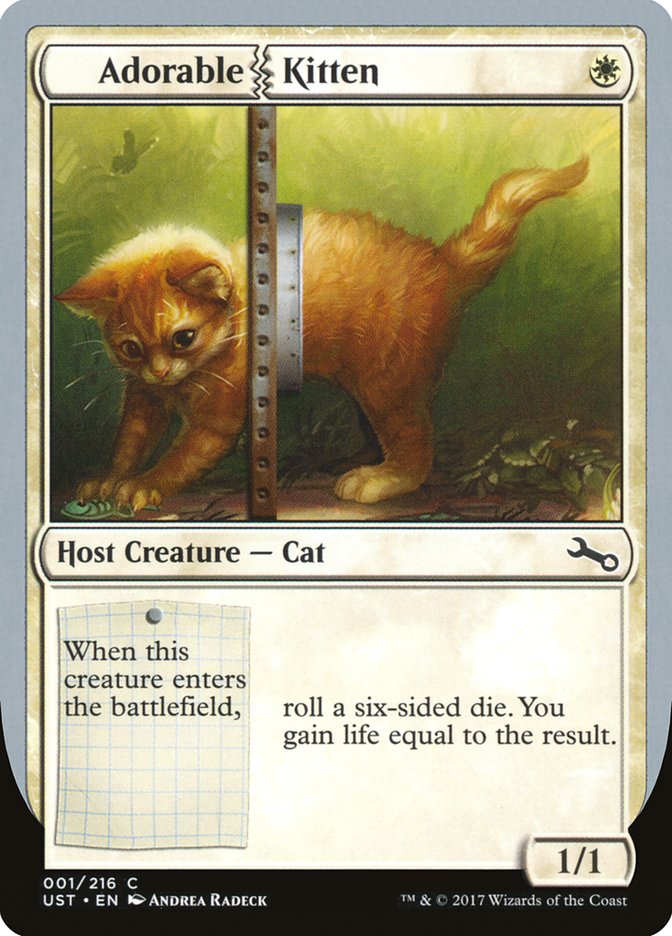 Adorable Kitten [Unstable] | Card Merchant Takapuna