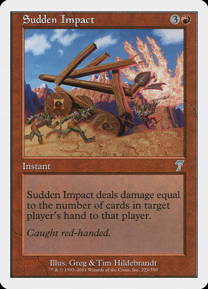 Sudden Impact [Seventh Edition] | Card Merchant Takapuna