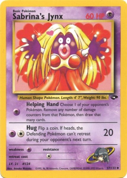 Sabrina's Jynx (57/132) [Gym Challenge Unlimited] | Card Merchant Takapuna
