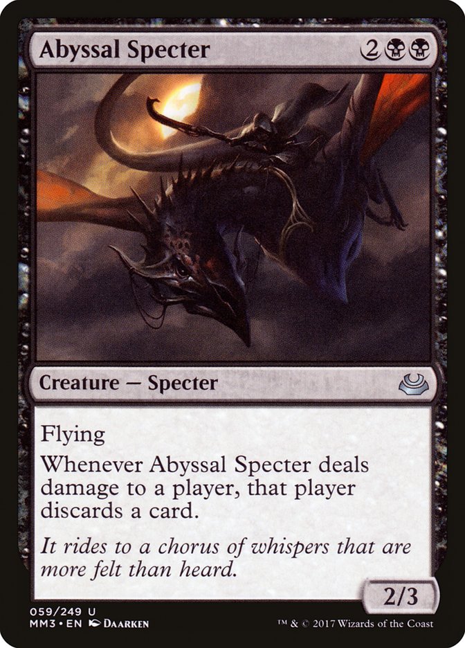 Abyssal Specter [Modern Masters 2017] | Card Merchant Takapuna