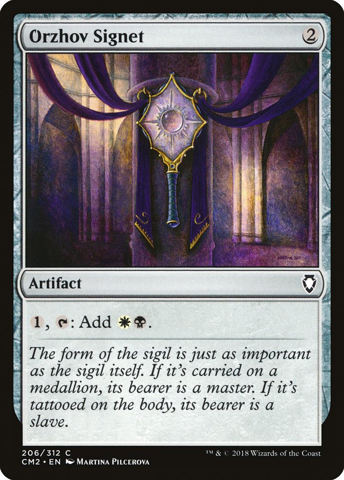 Orzhov Signet [Commander Anthology Volume II] | Card Merchant Takapuna