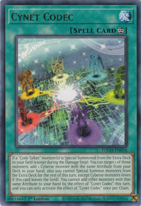 Cynet Codec [TOCH-EN058] Rare | Card Merchant Takapuna