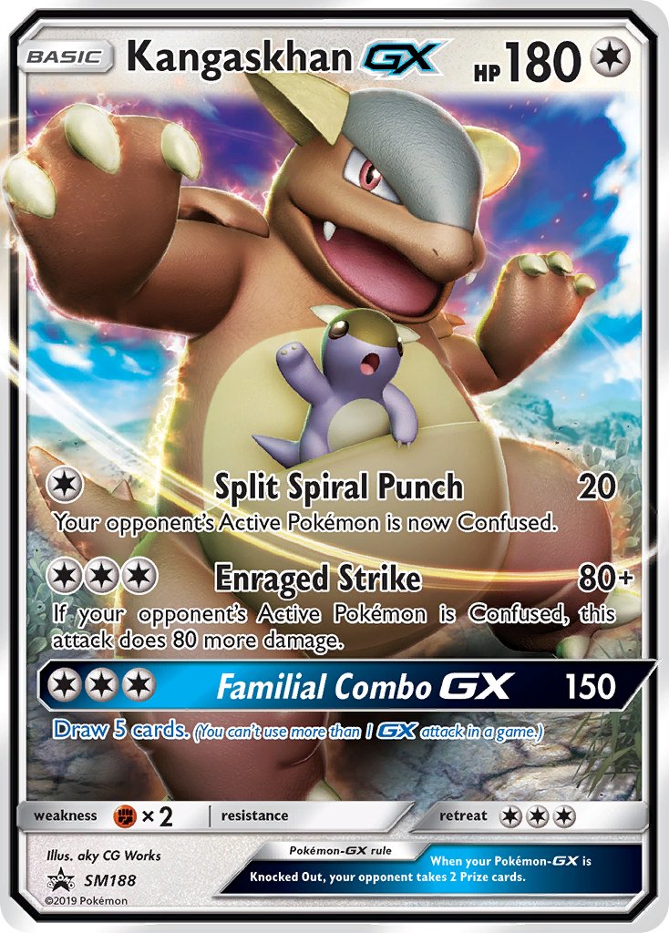 Kangaskhan GX (SM188) [Sun & Moon: Black Star Promos] | Card Merchant Takapuna
