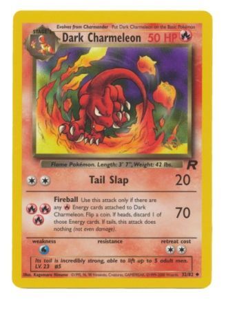 Dark Charmeleon (32/82) (W Stamped Promo) [Team Rocket Unlimited] | Card Merchant Takapuna