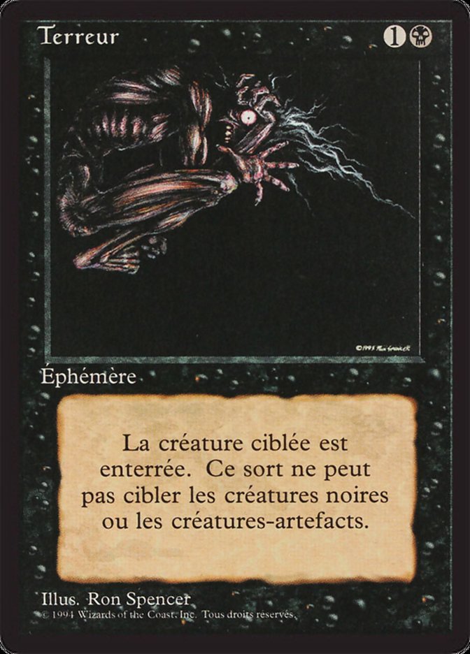Terror [Foreign Black Border] | Card Merchant Takapuna