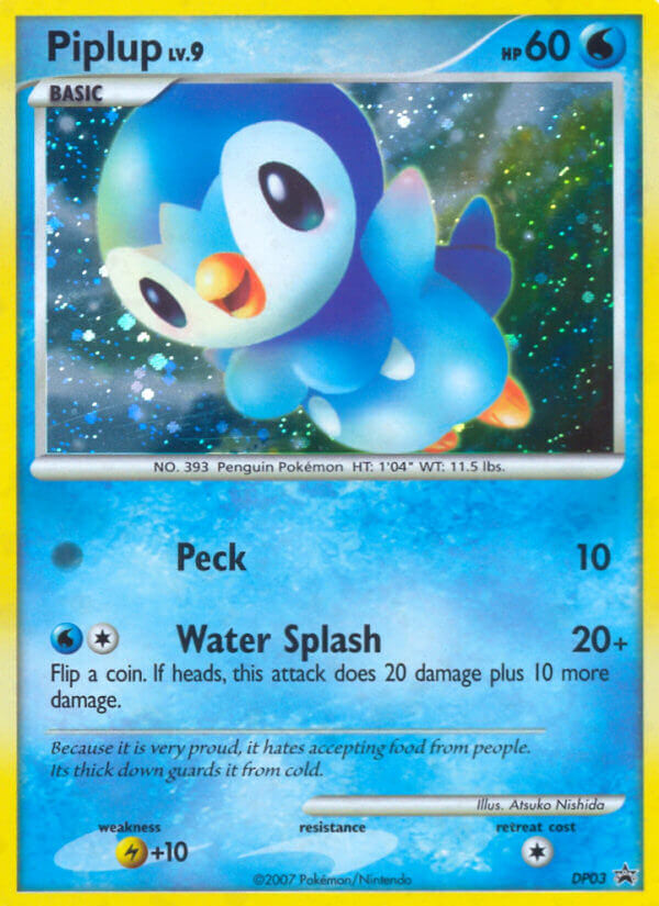 Piplup (DP03) [Diamond & Pearl: Black Star Promos] | Card Merchant Takapuna