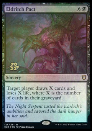 Eldritch Pact [Commander Legends: Battle for Baldur's Gate Prerelease Promos] | Card Merchant Takapuna