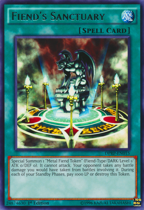 Fiend's Sanctuary [DPRP-EN015] Rare | Card Merchant Takapuna
