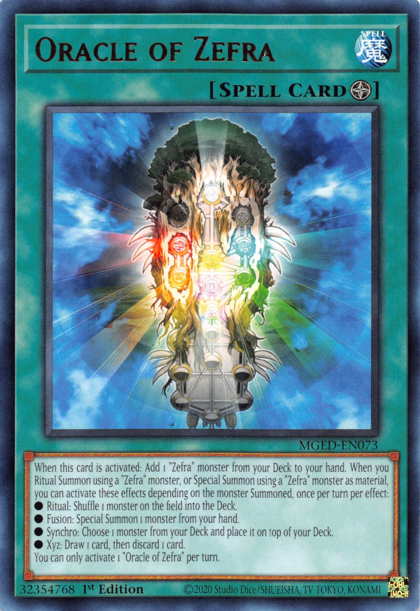 Oracle of Zefra [MGED-EN073] Rare | Card Merchant Takapuna