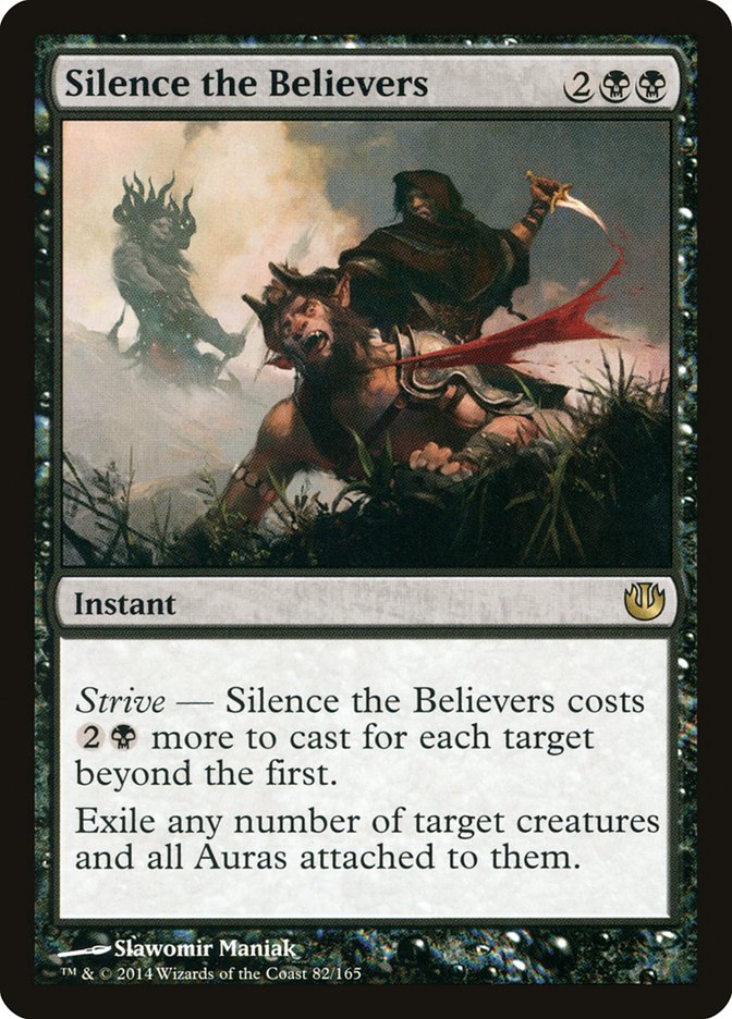 Silence the Believers [Journey into Nyx] | Card Merchant Takapuna