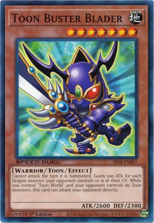 Toon Buster Blader [SS04-ENB07] Common | Card Merchant Takapuna