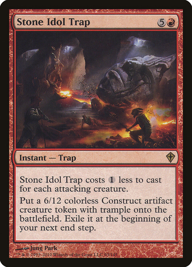 Stone Idol Trap [Worldwake] | Card Merchant Takapuna