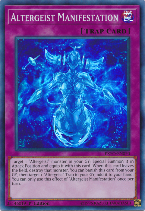 Altergeist Manifestation [EXFO-EN070] Super Rare | Card Merchant Takapuna