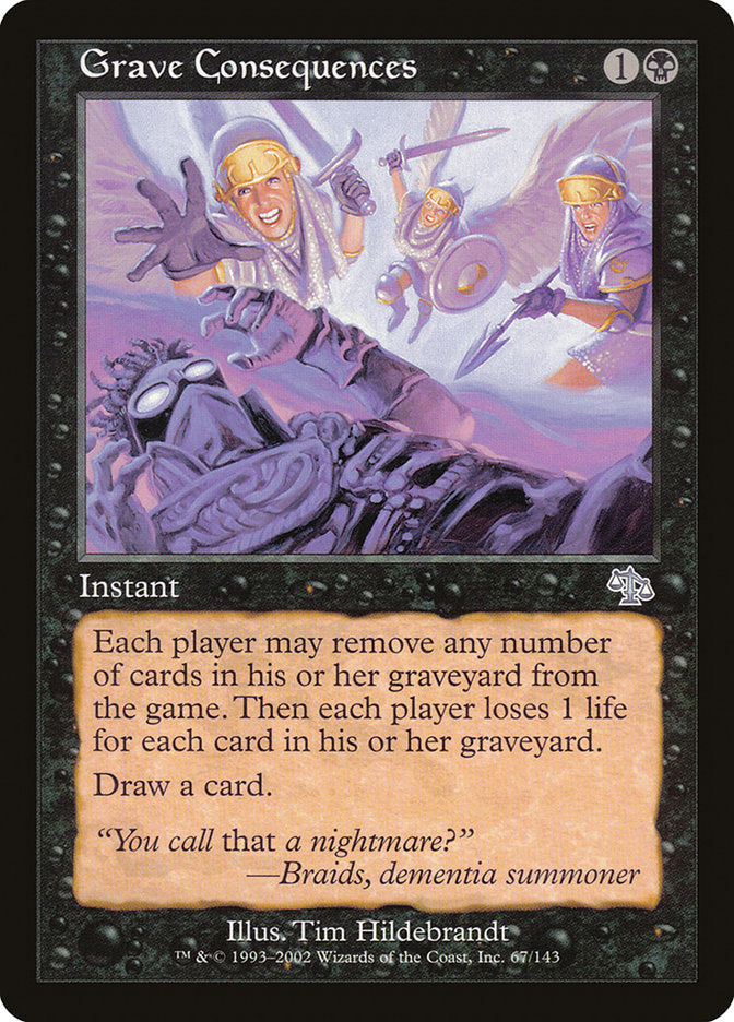 Grave Consequences [Judgment] | Card Merchant Takapuna