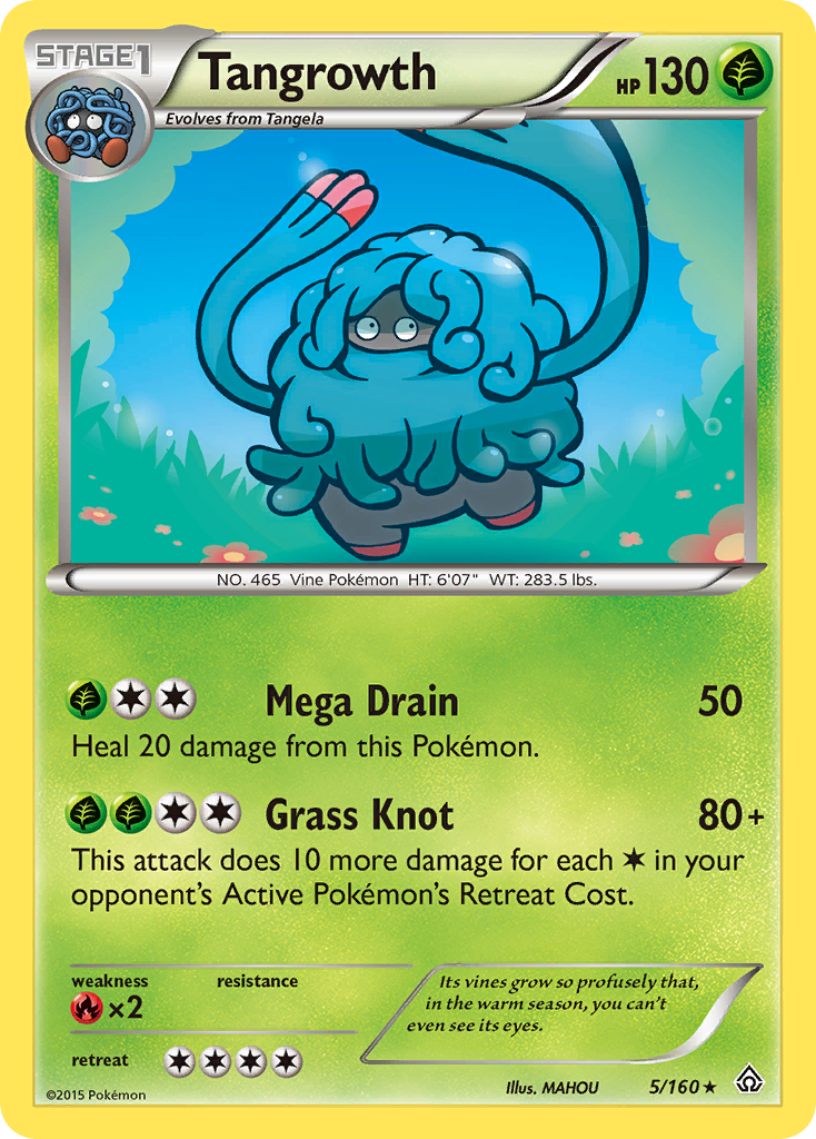 Tangrowth (5/160) [XY: Primal Clash] | Card Merchant Takapuna