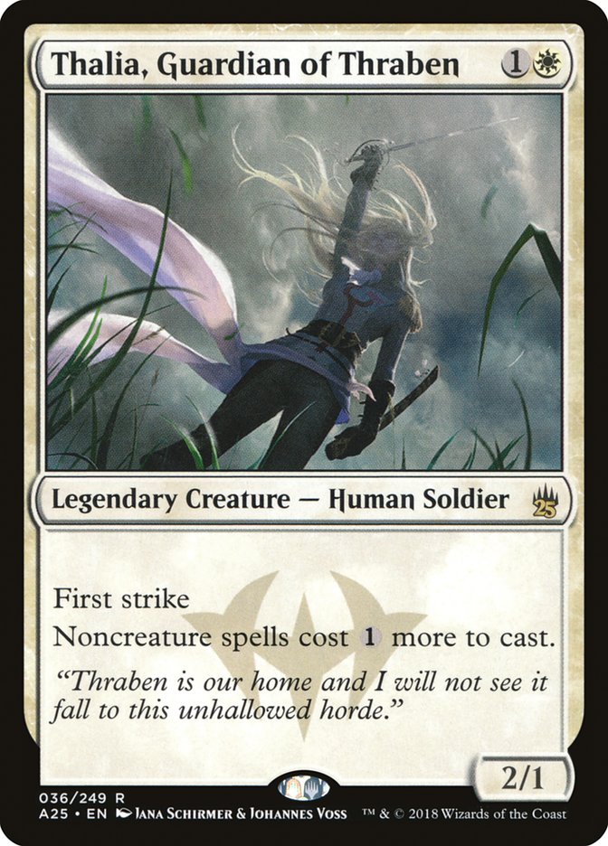 Thalia, Guardian of Thraben [Masters 25] | Card Merchant Takapuna