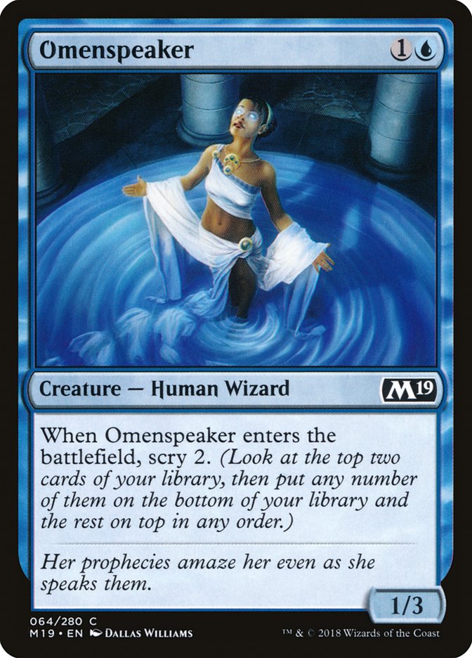Omenspeaker [Core Set 2019] | Card Merchant Takapuna