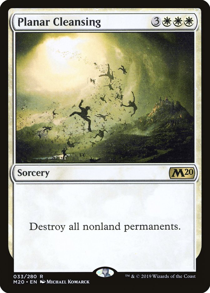 Planar Cleansing [Core Set 2020] | Card Merchant Takapuna