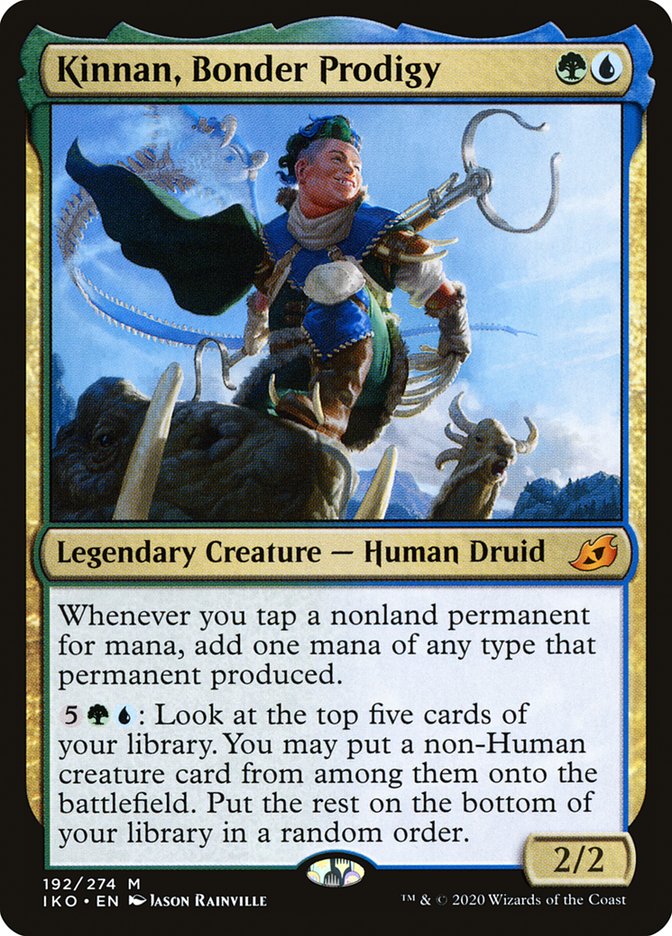 Kinnan, Bonder Prodigy [Ikoria: Lair of Behemoths] | Card Merchant Takapuna