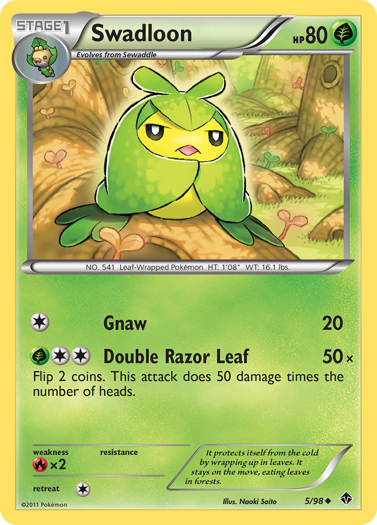 Swadloon (5/98) [Black & White: Emerging Powers] | Card Merchant Takapuna