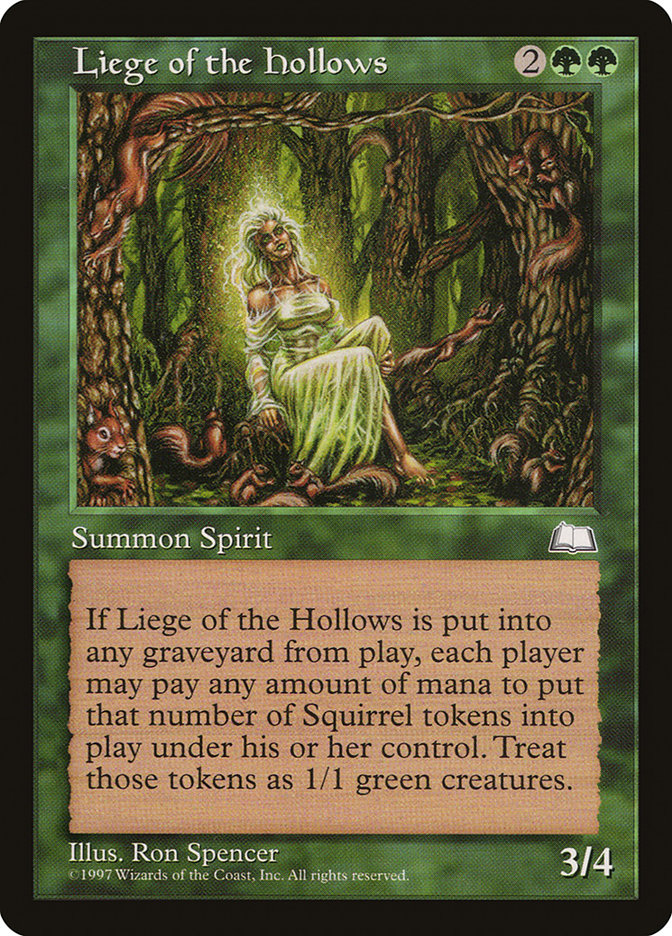 Liege of the Hollows [Weatherlight] | Card Merchant Takapuna