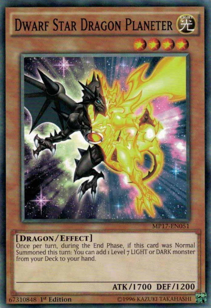 Dwarf Star Dragon Planeter [MP17-EN051] Common | Card Merchant Takapuna