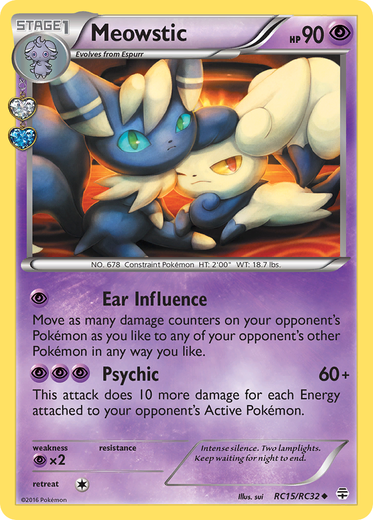 Meowstic (RC15/RC32) [XY: Generations] | Card Merchant Takapuna