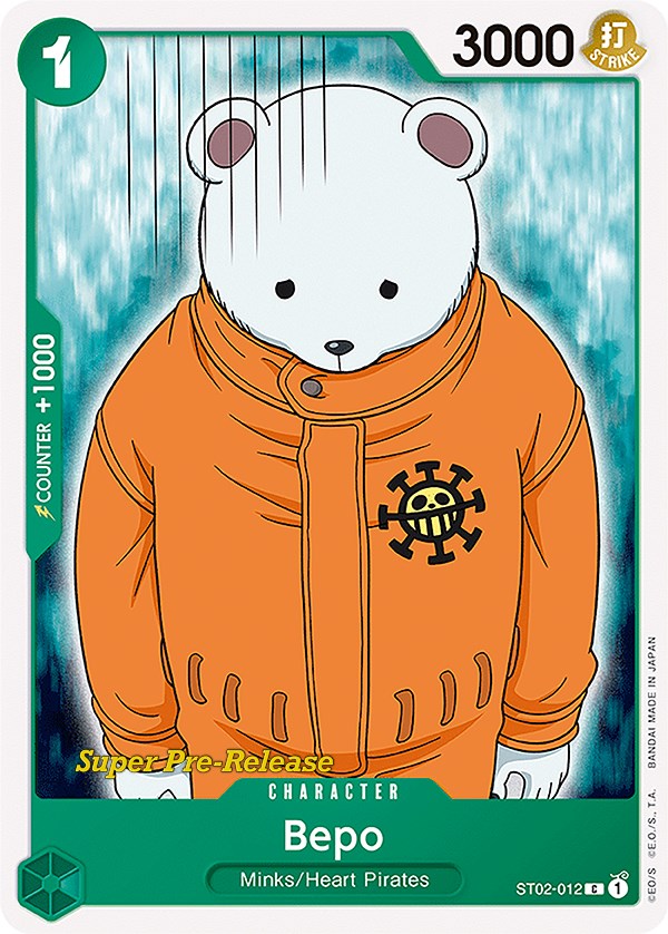 Bepo [Super Pre-Release Starter Deck: Worst Generation] | Card Merchant Takapuna