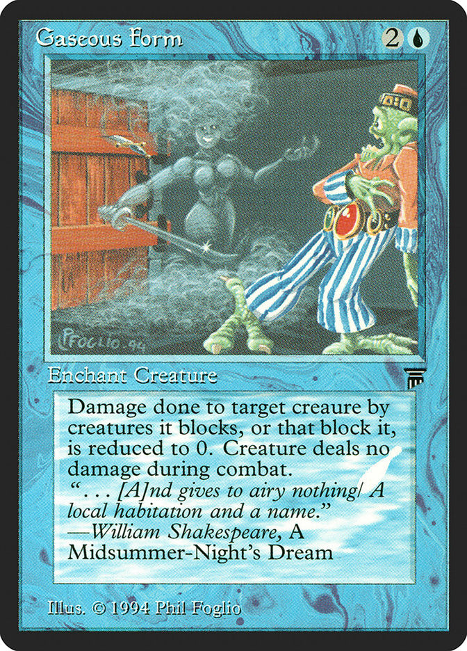 Gaseous Form [Legends] | Card Merchant Takapuna