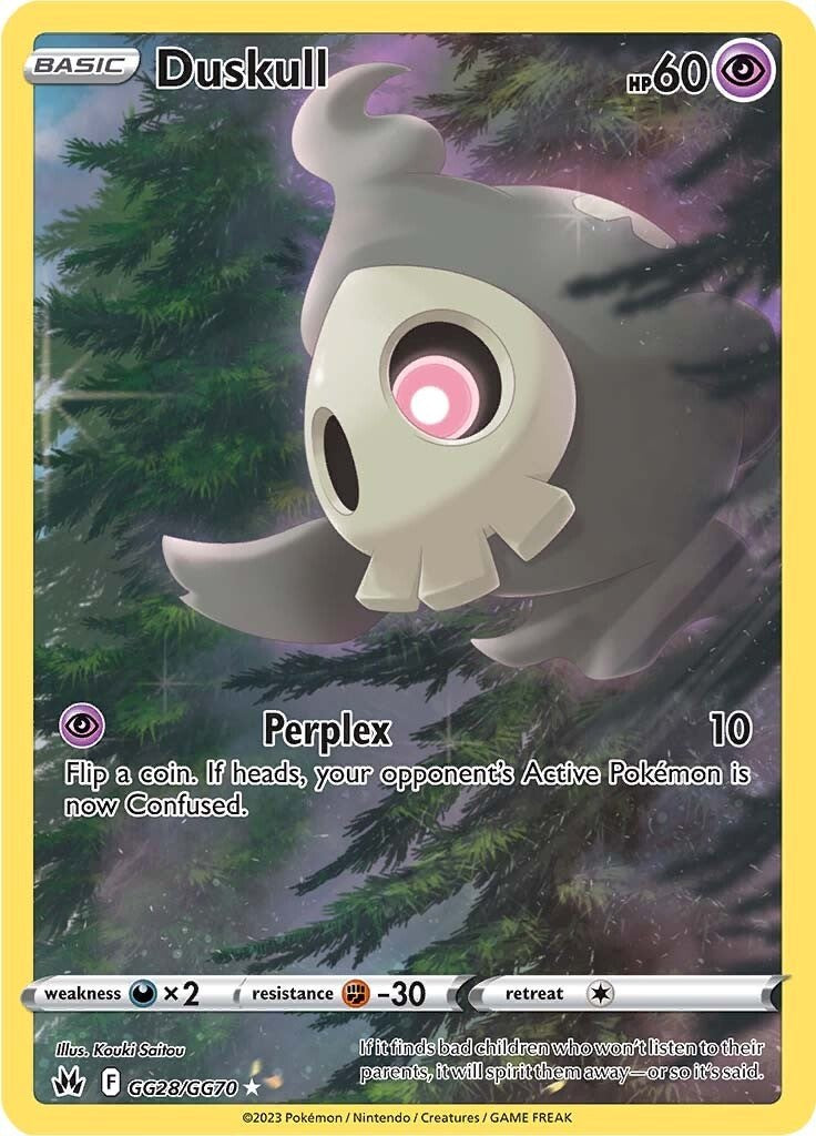 Duskull (GG28/GG70) [Sword & Shield: Crown Zenith] | Card Merchant Takapuna