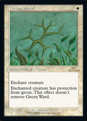 Green Ward (Retro) [30th Anniversary Edition] | Card Merchant Takapuna
