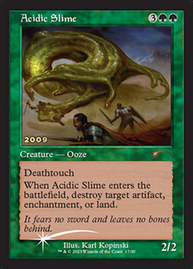 Acidic Slime [30th Anniversary Promos] | Card Merchant Takapuna