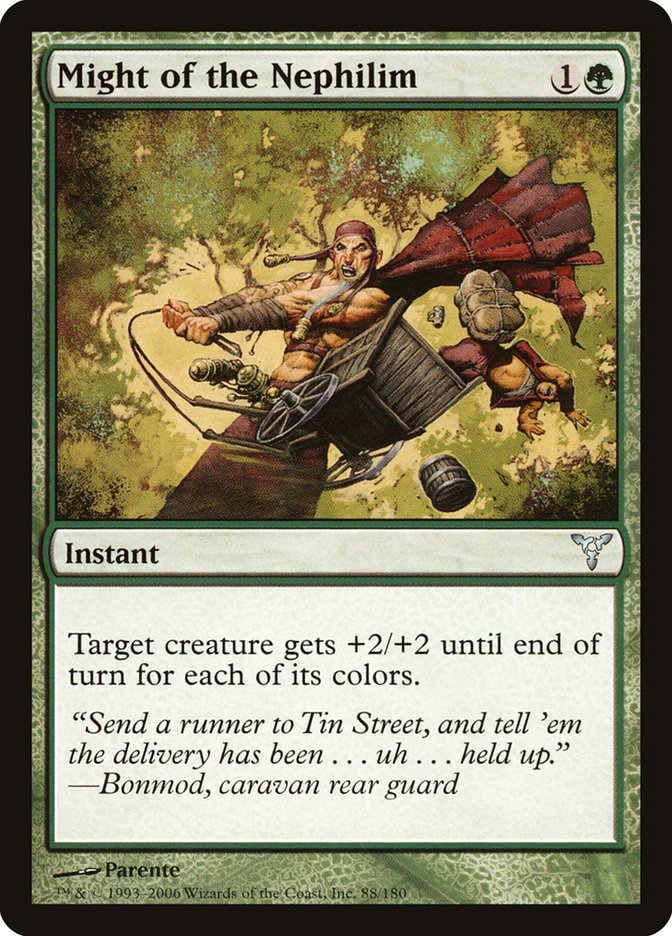 Might of the Nephilim [Dissension] | Card Merchant Takapuna