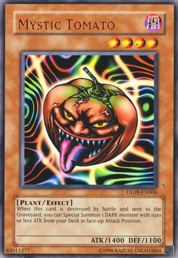 Mystic Tomato (Bronze) [DL09-EN006] Rare | Card Merchant Takapuna