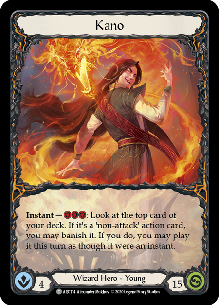 Dash // Kano [U-ARC002 // U-ARC114] (Arcane Rising Unlimited) | Card Merchant Takapuna