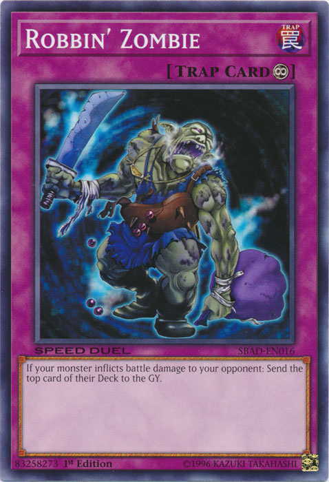 Robbin' Zombie [SBAD-EN016] Common | Card Merchant Takapuna