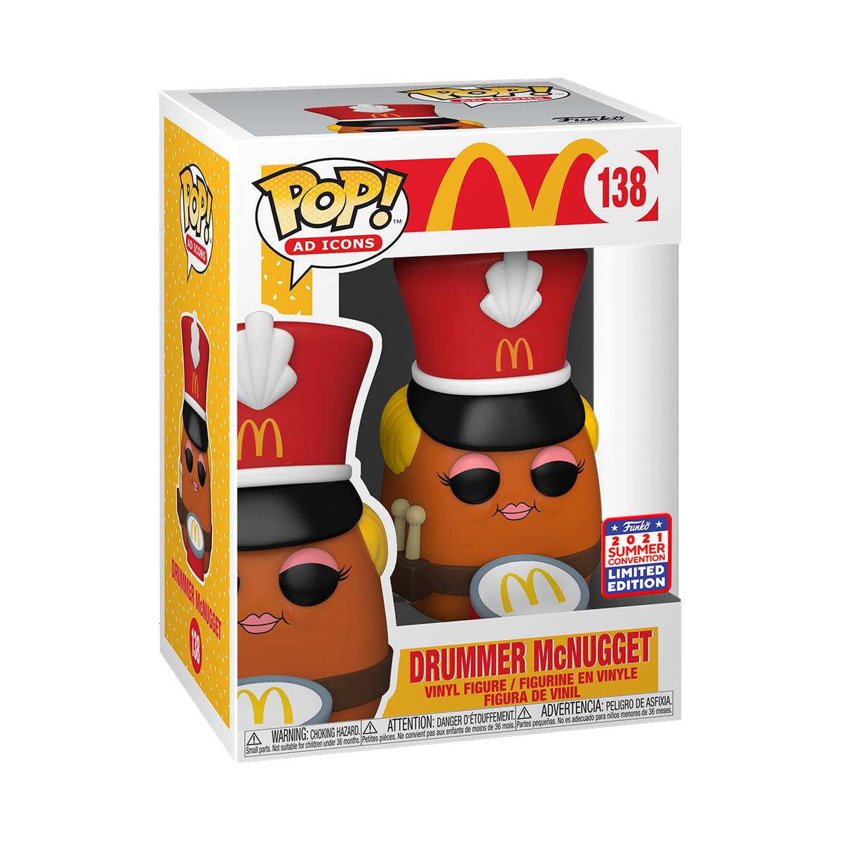 McDonald's - Nugget Drummer Funko Pop! 138 | Card Merchant Takapuna
