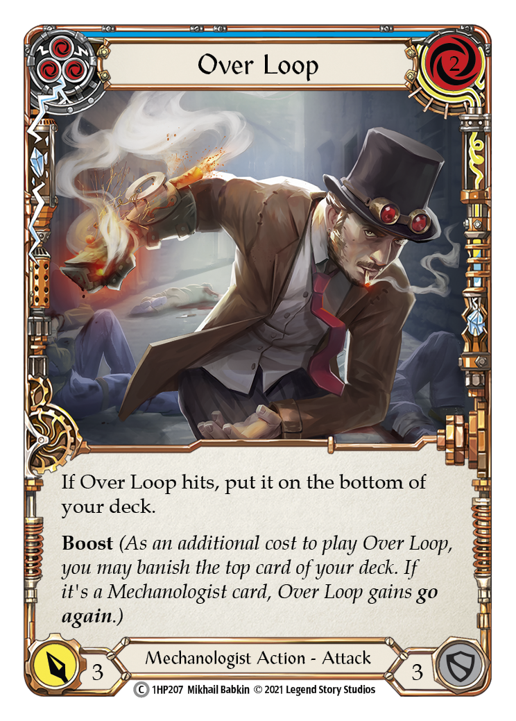 Over Loop (Blue) [1HP207] (History Pack 1) | Card Merchant Takapuna