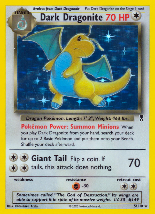 Dark Dragonite (5/110) [Legendary Collection] | Card Merchant Takapuna